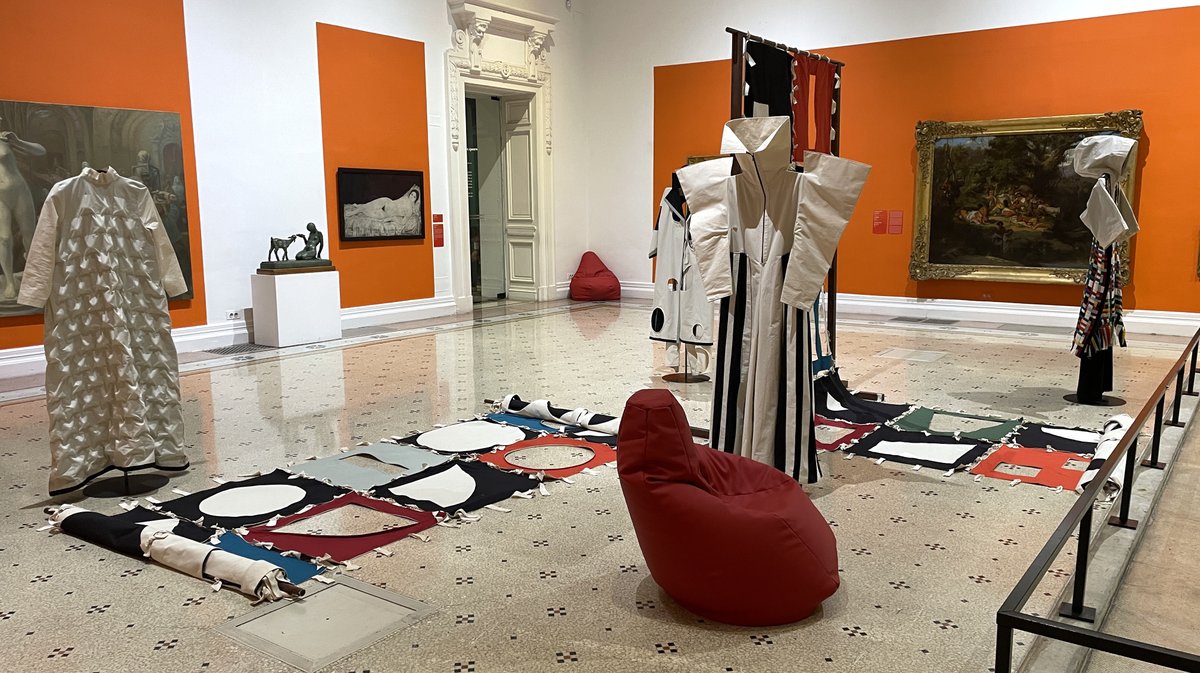 Textiles 2025 histoire d'illusion(s) au Musée des beaux-arts (Photo Anthony Maurin)
