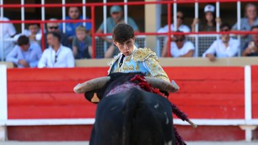 Novillada de La Suerte, François André, Tardieu Frères, Raphaël Chaubet, Malaga et Blohorn pour Aaron Palacio, Julio Norte et Victor (Photo Anthony Maurin)