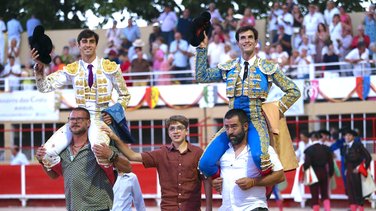 Corrida de Luis Algarra Polera pour Carlos Olsina, Solal et Samuel Navalon (Photo Anthony Maurin)