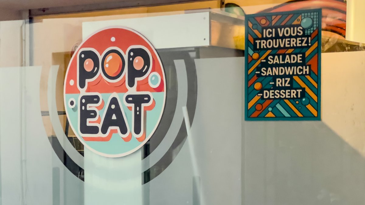 Devanture de Pop Eat.