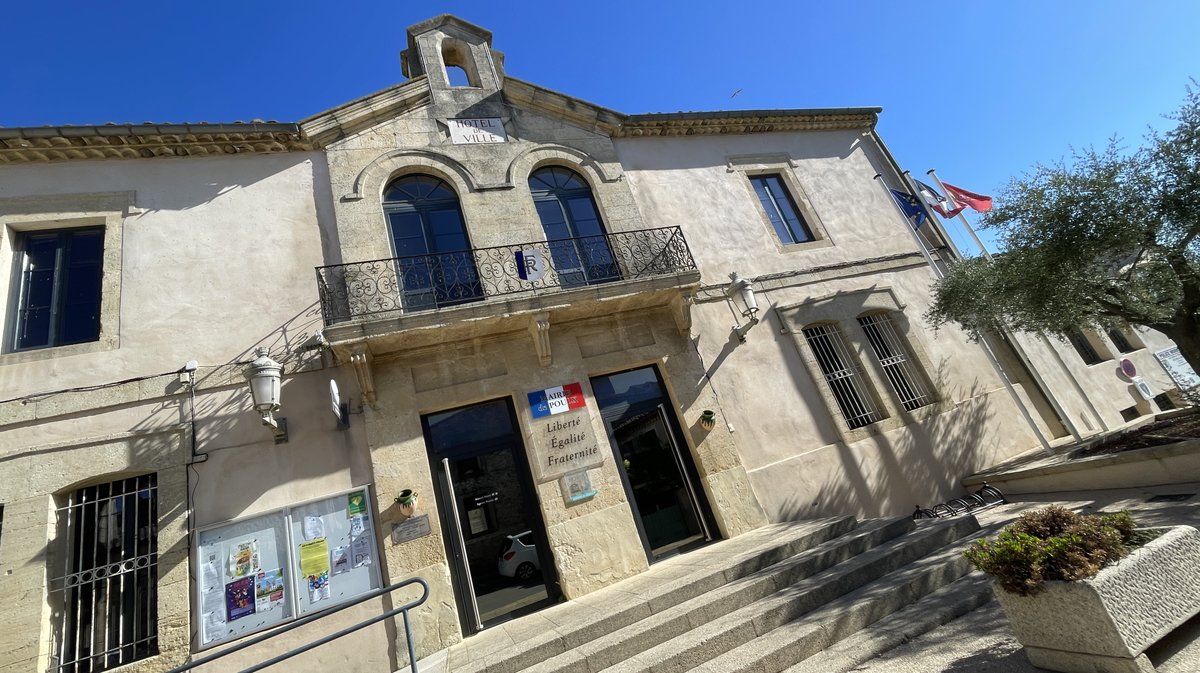 Mairie de Poulx (Photo Anthony Maurin)