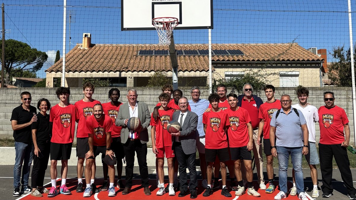 L'équipe du MGUN Basket-ball.