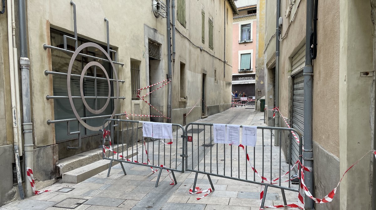 fermeture rue de l'étoile risque effondrement