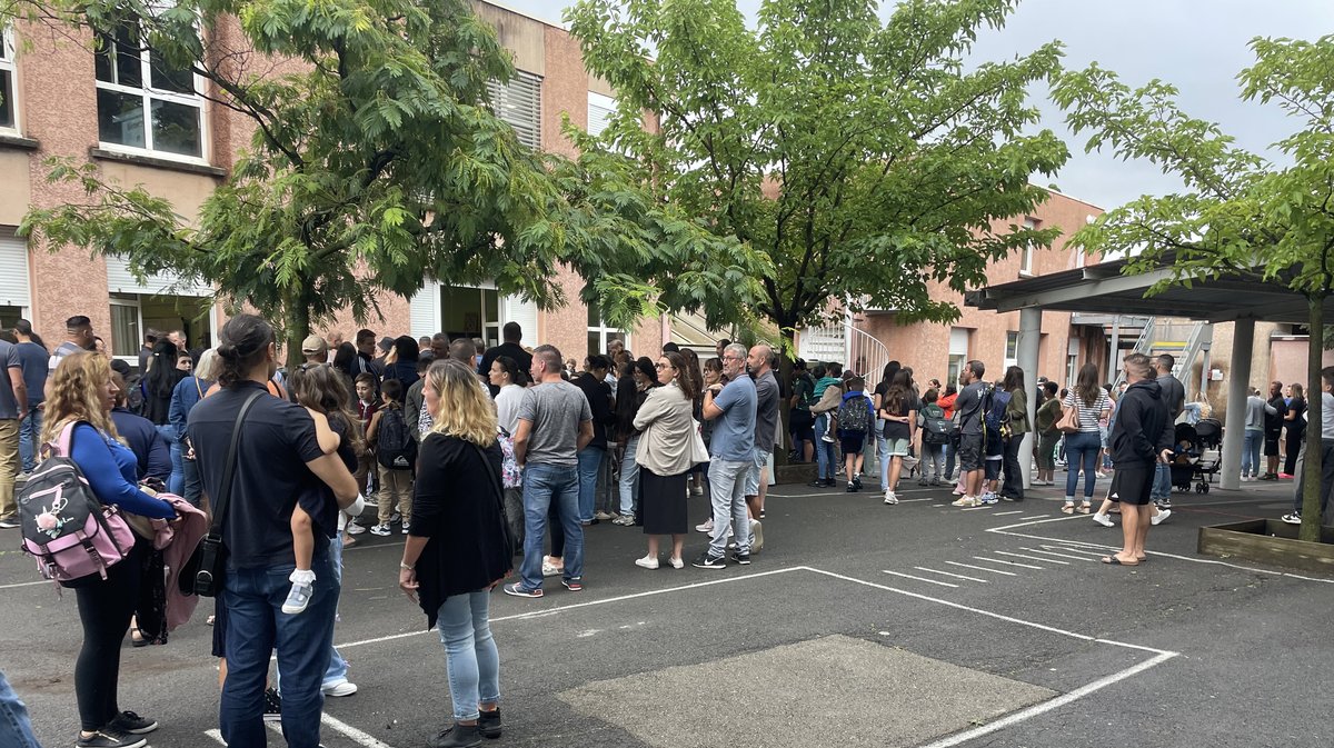 Rentrée 2025 à l'école Claire Lacombe d'Alès
