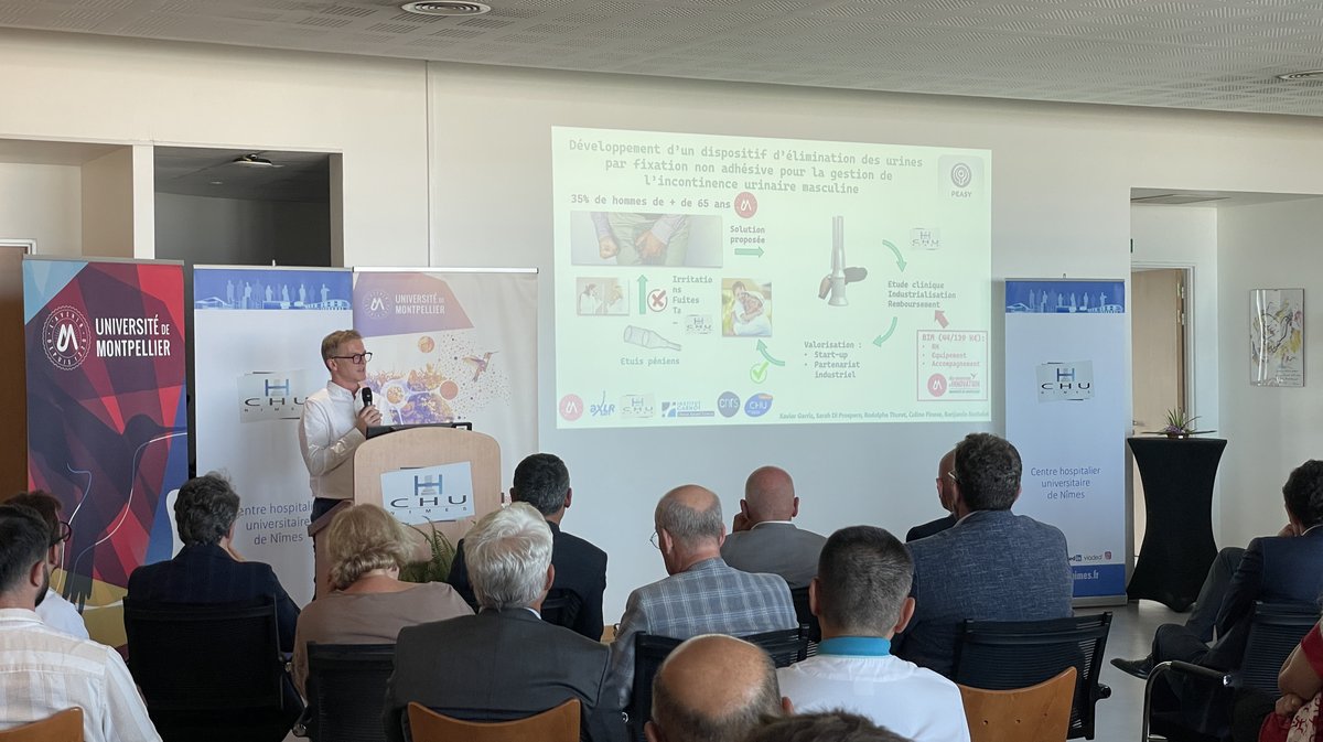 CHU Nîmes-Montpellier axes et innovation (Photo Anthony Maurin)