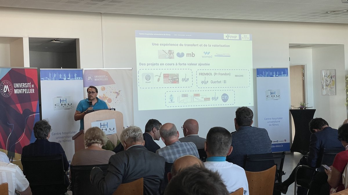 CHU Nîmes-Montpellier axes et innovation (Photo Anthony Maurin)