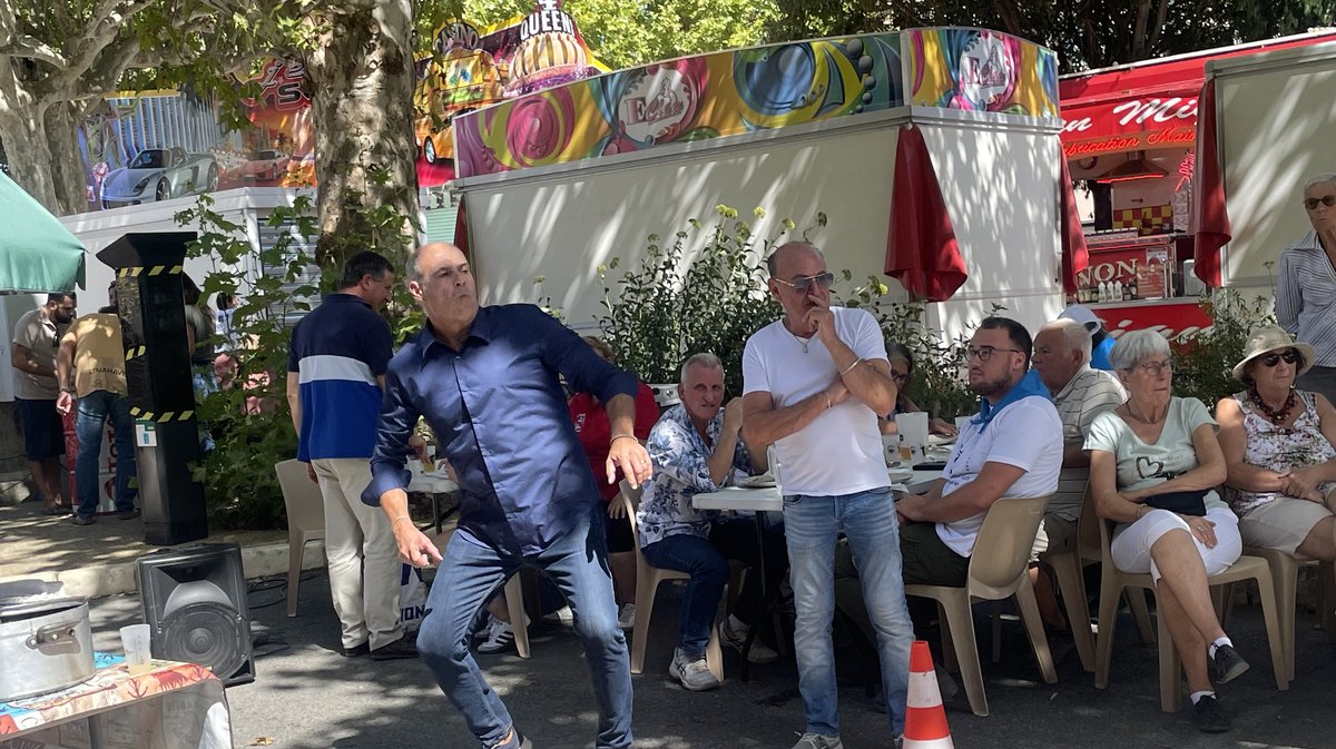 La fête votive à Bagnols/Cèze