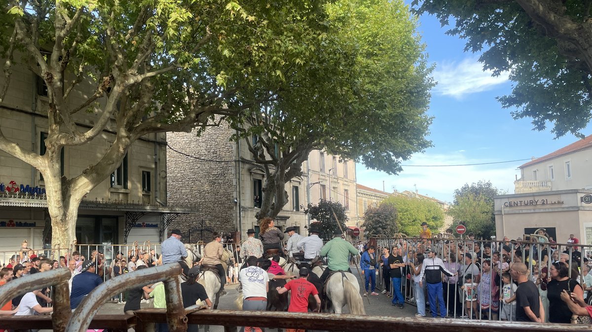 Fête votive à Bagnols/Cèze