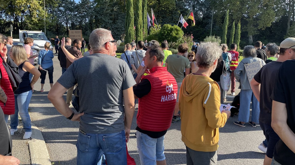 uzès haribo manif