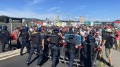 alès blocage rn 106 10 septembre