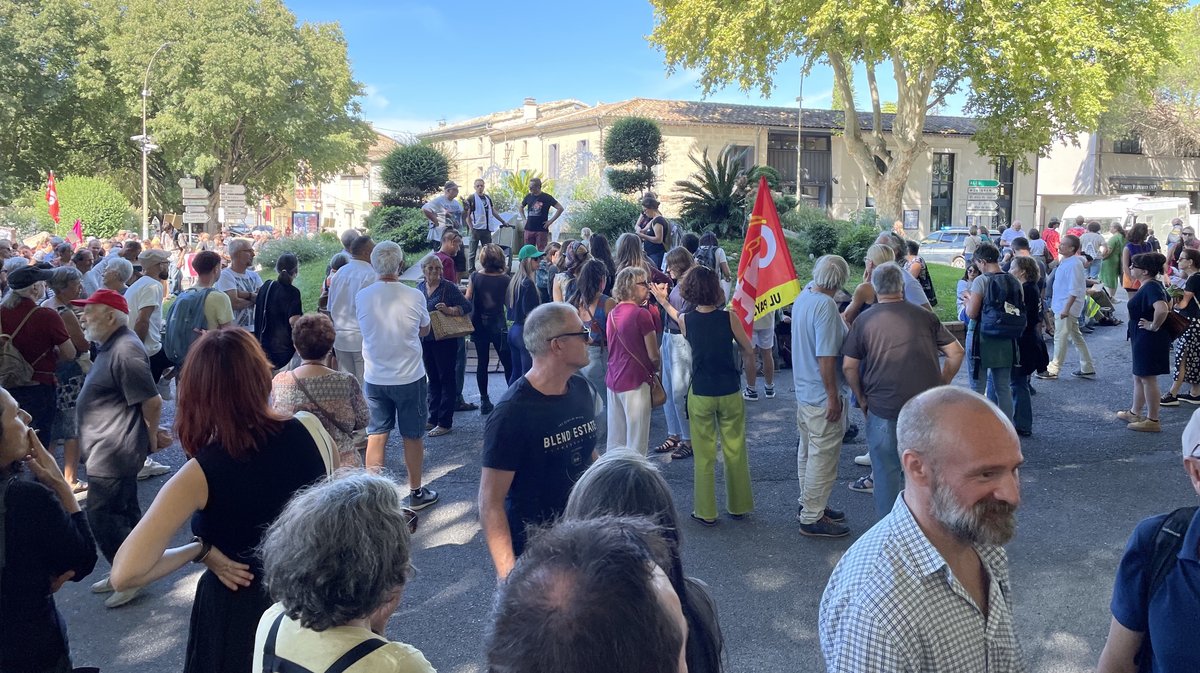 uzès manif