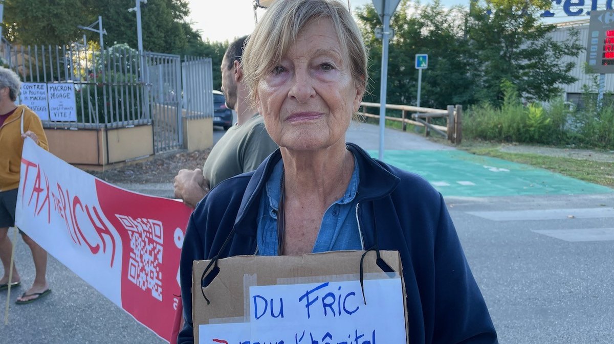 Sylviane, militante la France insoumise