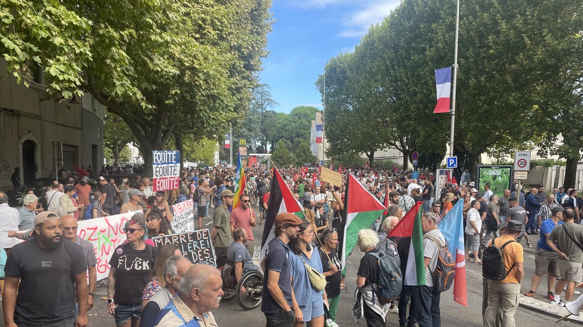Manifestation du 10 septembre 2025 à Alès
