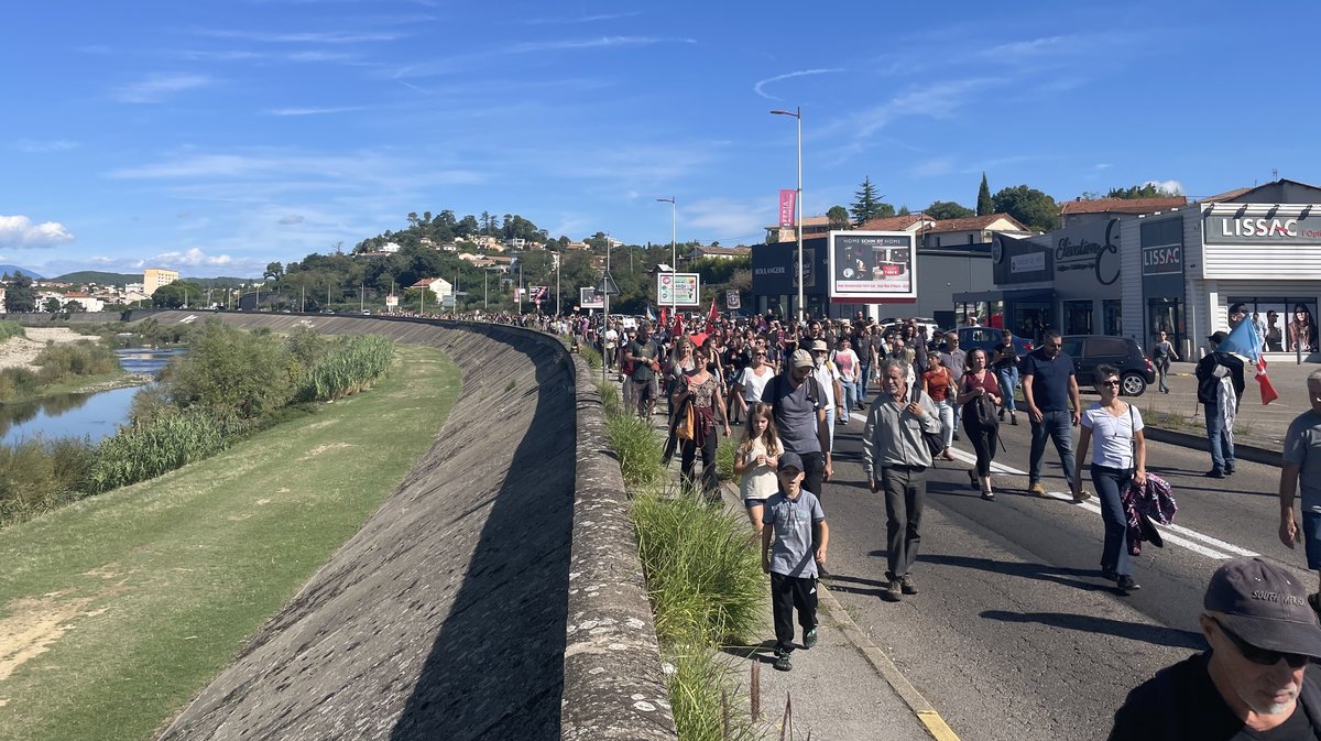 Manifestation du 10 septembre 2025 à Alès