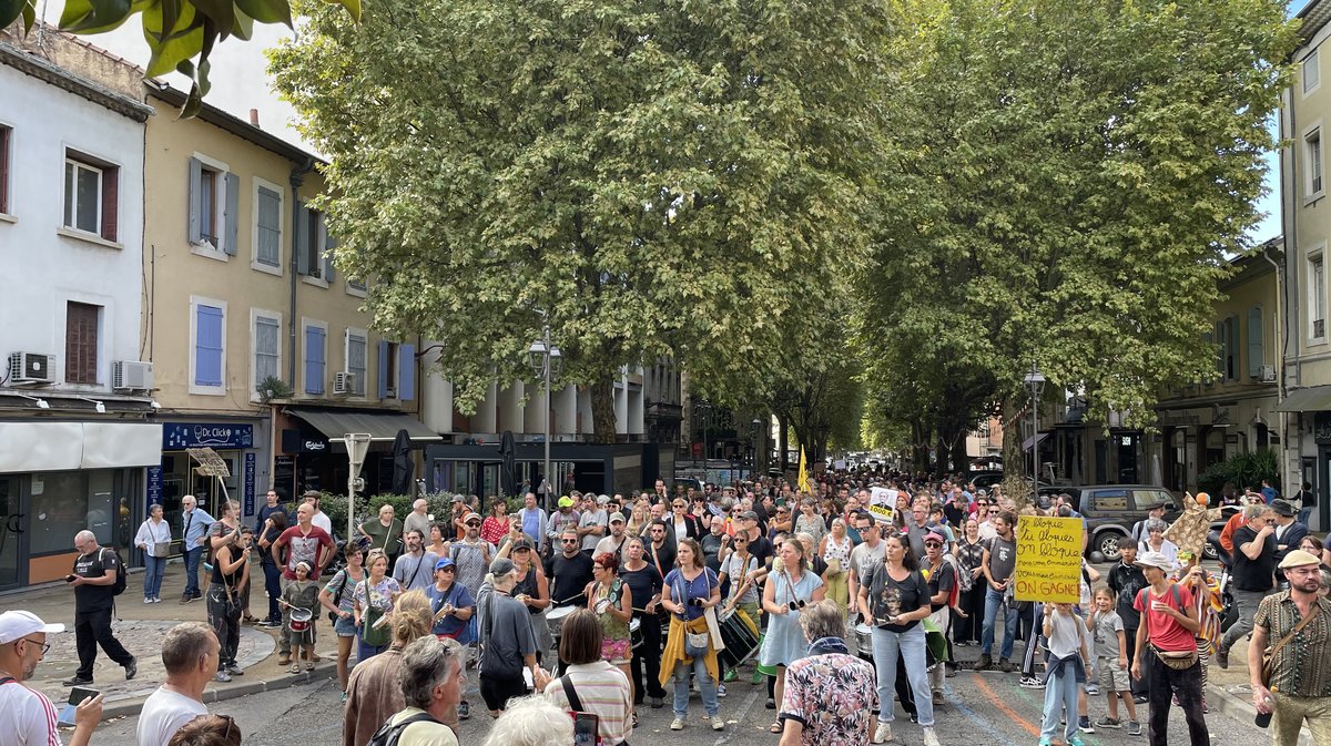 Manifestation du 10 septembre 2025 à Alès