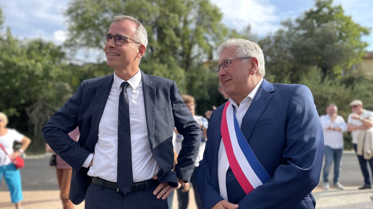 Aménagement route de Calvisson, monument aux morts, Parvis du stade, parcours de santé, vestiaire et RC40 Saint-Dionisy (Photo Anthony Maurin)