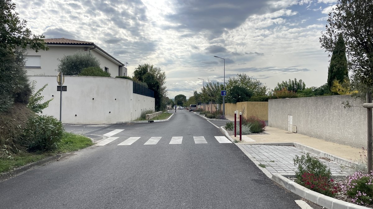 Aménagement route de Calvisson, monument aux morts, Parvis du stade, parcours de santé, vestiaire et RC40 Saint-Dionisy (Photo Anthony Maurin)
