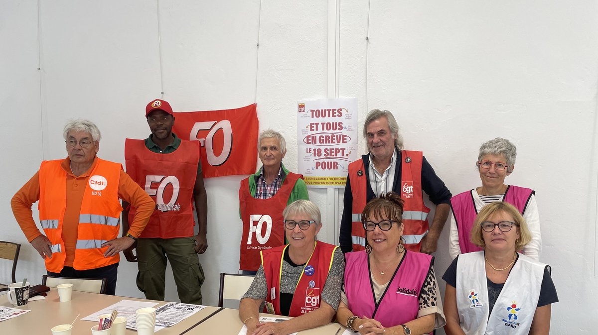 intersyndicales Alès