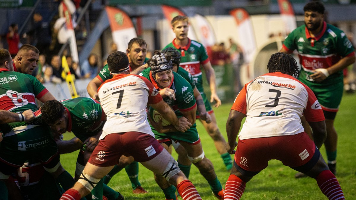 Marius Vialle inscrit le premier essai du match
