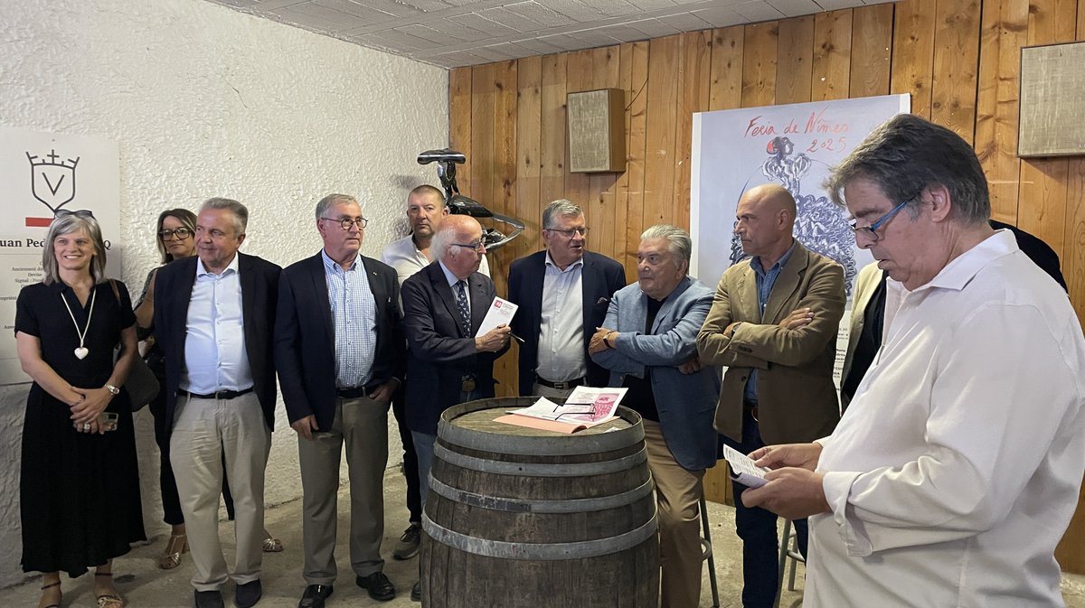 Présentation des toros de la feria des Vendanges Nîmes (Photo Anthony Maurin)