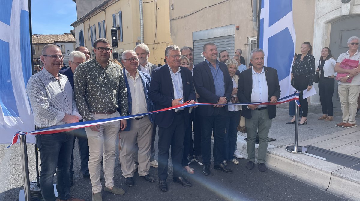 Ce mercredi place Montcalm à Nîmes pour l’inauguration de la ligne T5