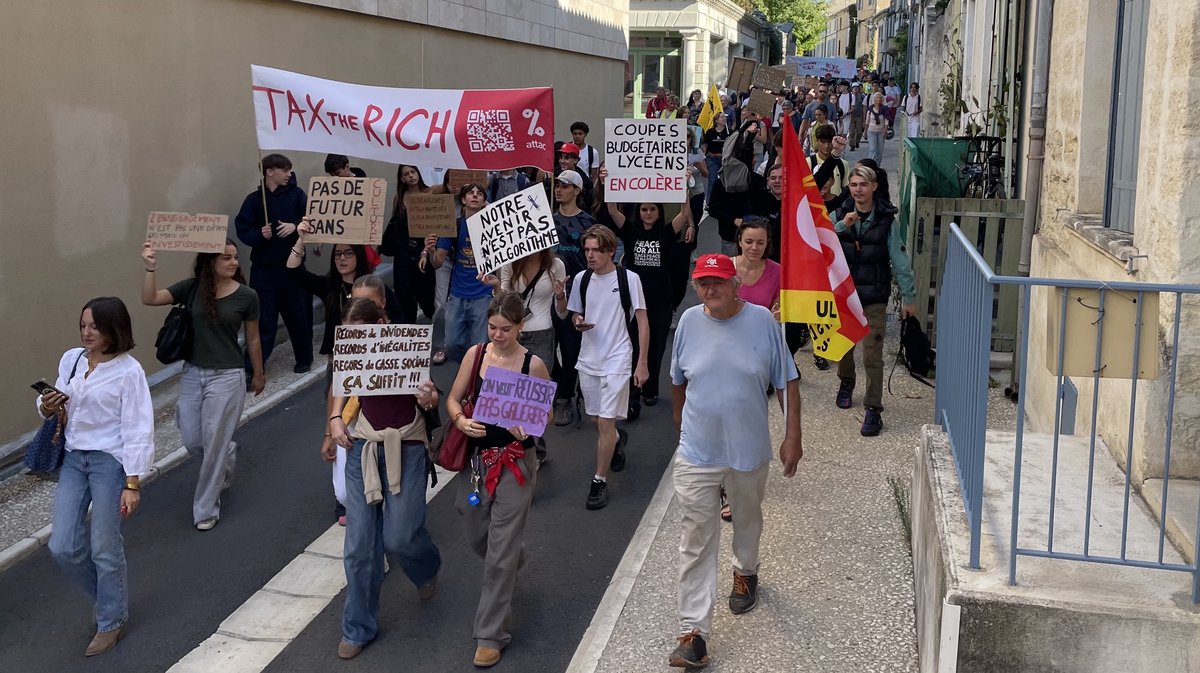 manif uzès 18 septembre