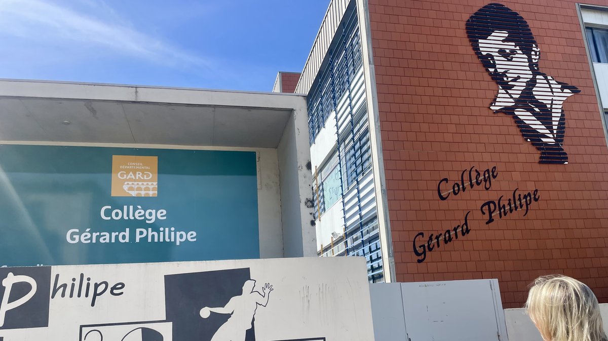 Absence professeur de français Gérard-Philippe