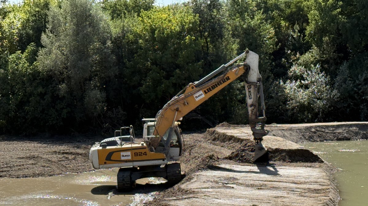 Sommières nettoyage Vidourle