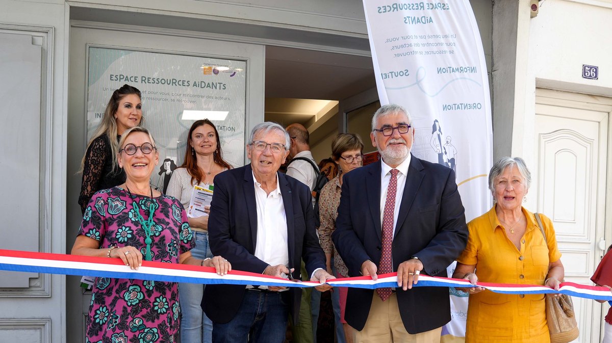 Lors de l'inauguration du nouveau local géré par le Codes