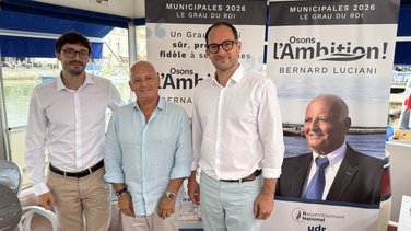 Bernard Luciani Municipales 2026 Le Grau-du-Roi