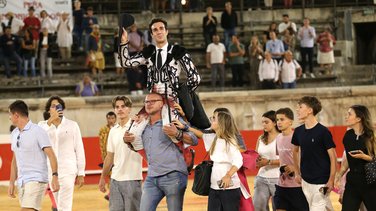 Corrida Carmen de Victoriano del Rio pour Sébastien Castella, Alejandro Talavante et Tomas Rufo (Photo Anthony Maurin)