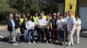 Inauguration déchetterie Villevieille