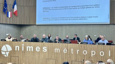 Conseil communautaire de Nîmes métropole