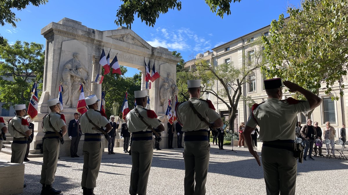 Journée nationale d'hommage aux harkis Nîmes 2025 (Photo Anthony Maurin)