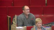 Thierry Jacob lors du conseil communautaire de lundi