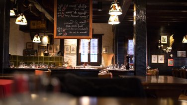 restaurant, chalkboard, menu