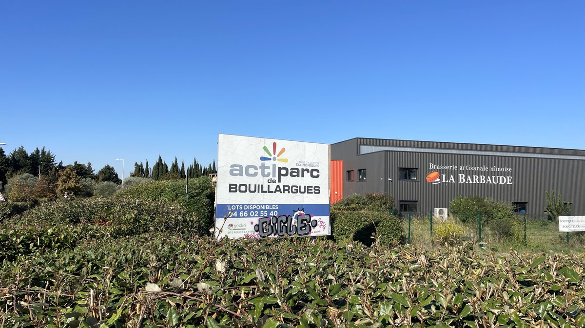 Le chantier de Watertracks à l'Actiparc de Bouillargues (Photo Anthony Maurin)