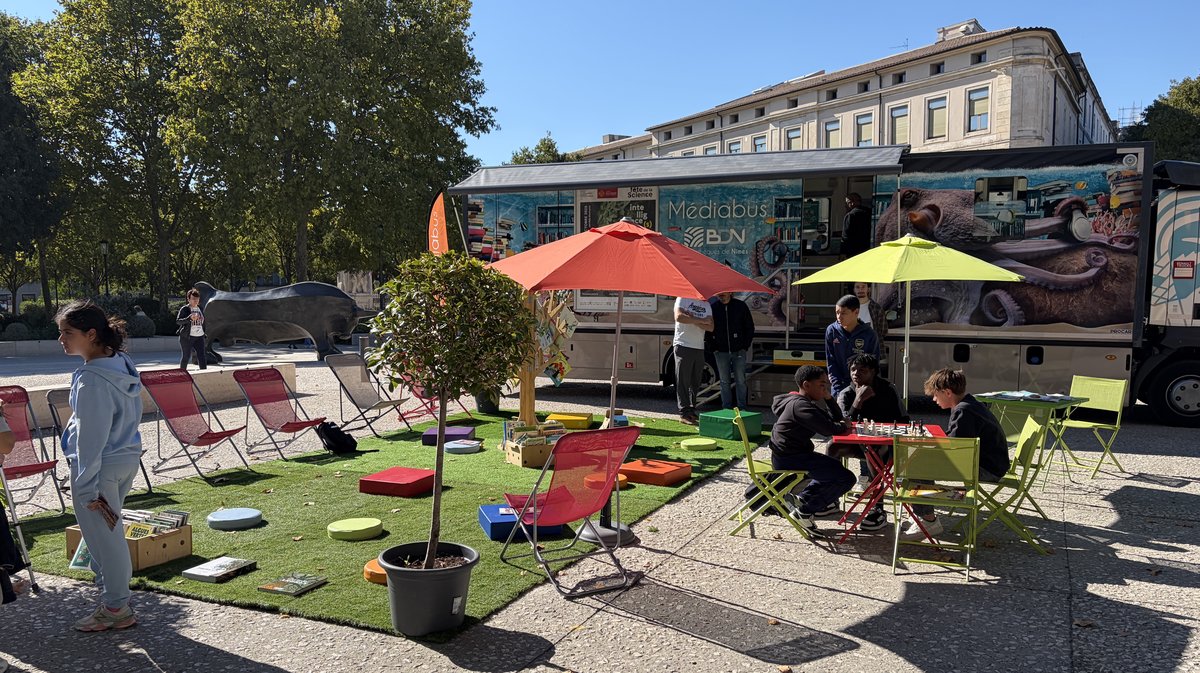 Un espace détente pour les jeunes et moins jeunes...