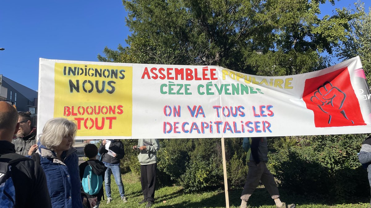 Manifestation 2 octobre Alès