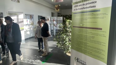 Exposition sur l'histoire du Centre Hospitaliers Alès-Cévennes