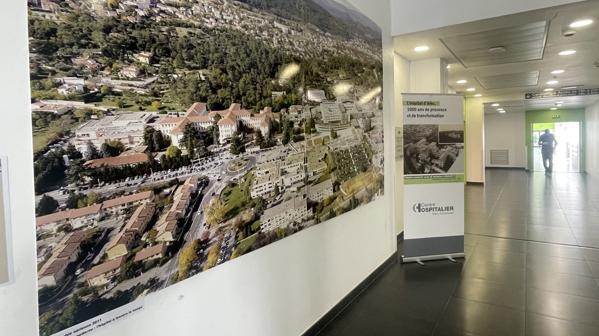 Exposition sur l'histoire du Centre Hospitaliers Alès-Cévennes