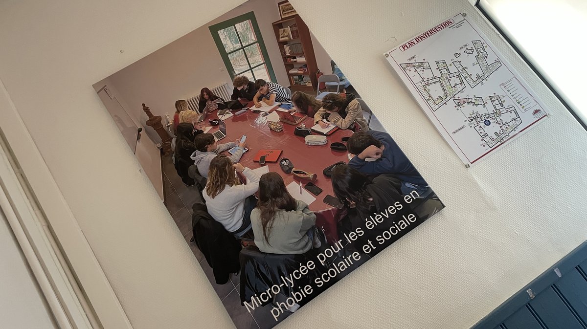 Micro-collège et micro-lycée à Saint Stanislas à Nîmes (Photo Anthony Maurin)