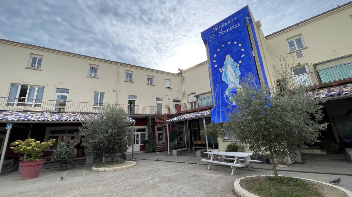 Micro-collège et micro-lycée à Saint Stanislas à Nîmes (Photo Anthony Maurin)