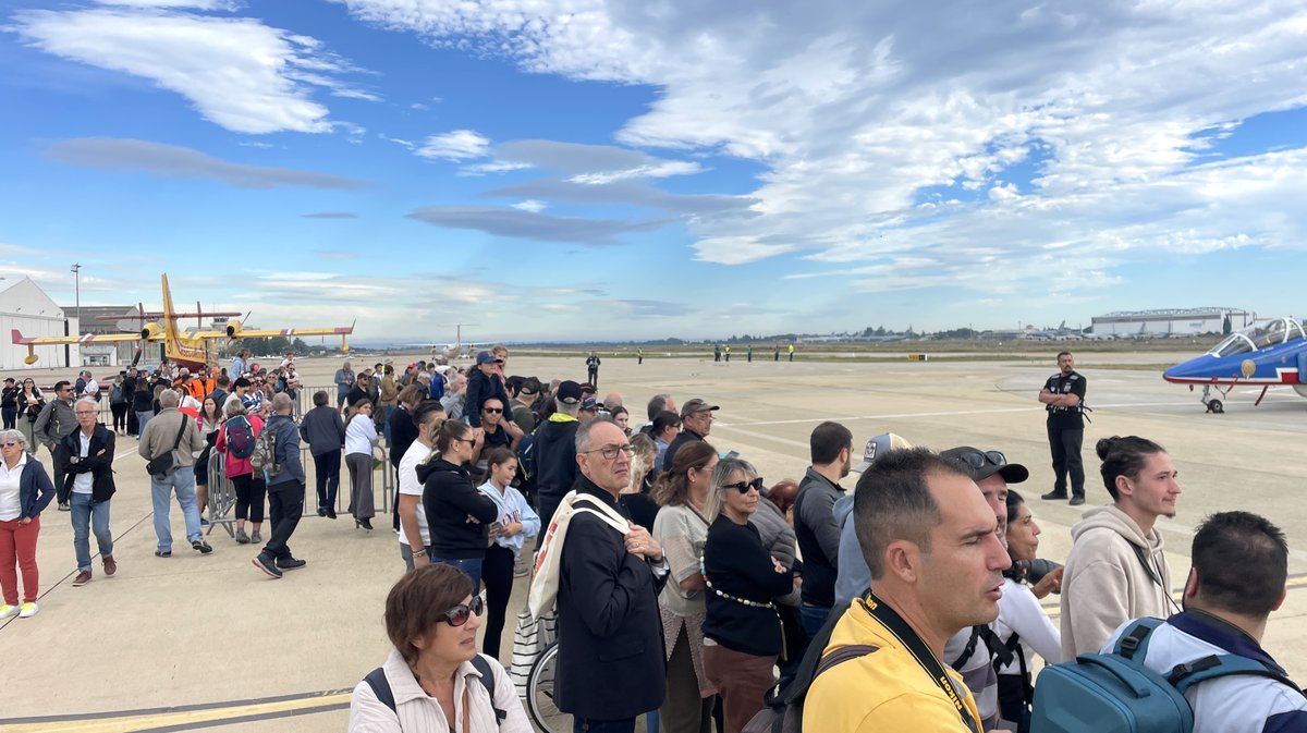 La journée portes ouvertes à la Base de Sécurité Civile de Nîmes-Garons (Photo Anthony Maurin)