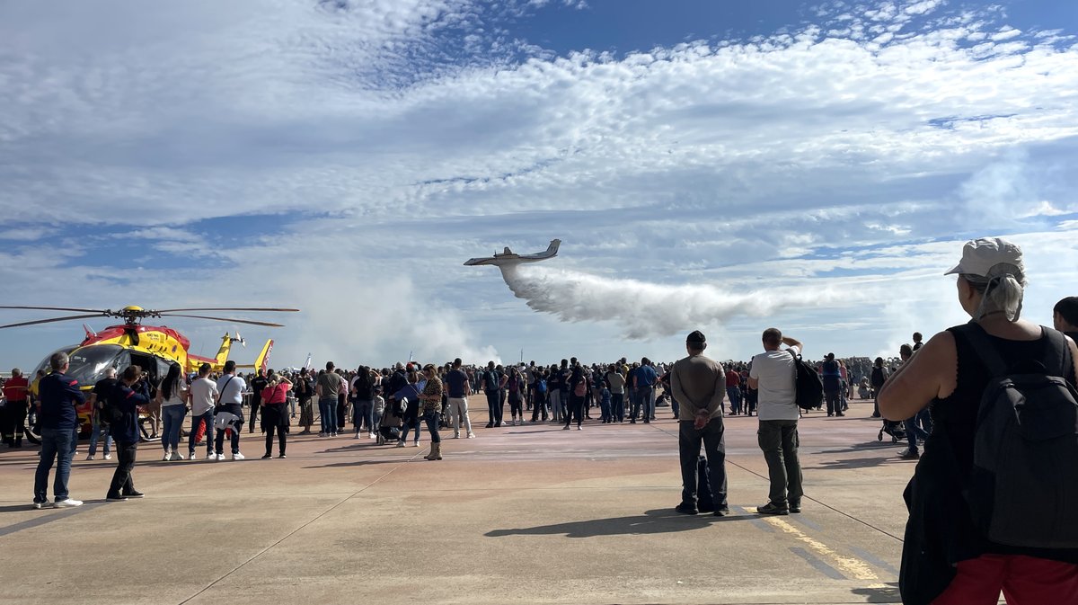 La journée portes ouvertes à la Base de Sécurité Civile de Nîmes-Garons (Photo Anthony Maurin)