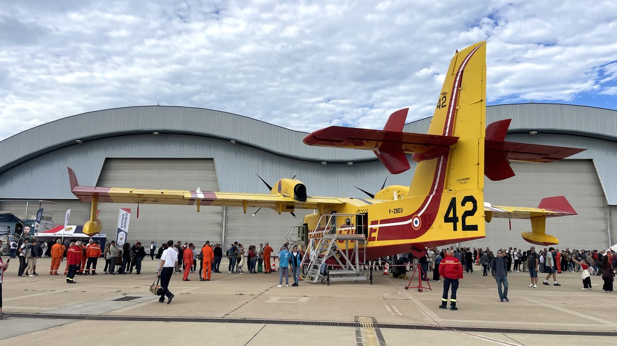 La journée portes ouvertes à la Base de Sécurité Civile de Nîmes-Garons (Photo Anthony Maurin)