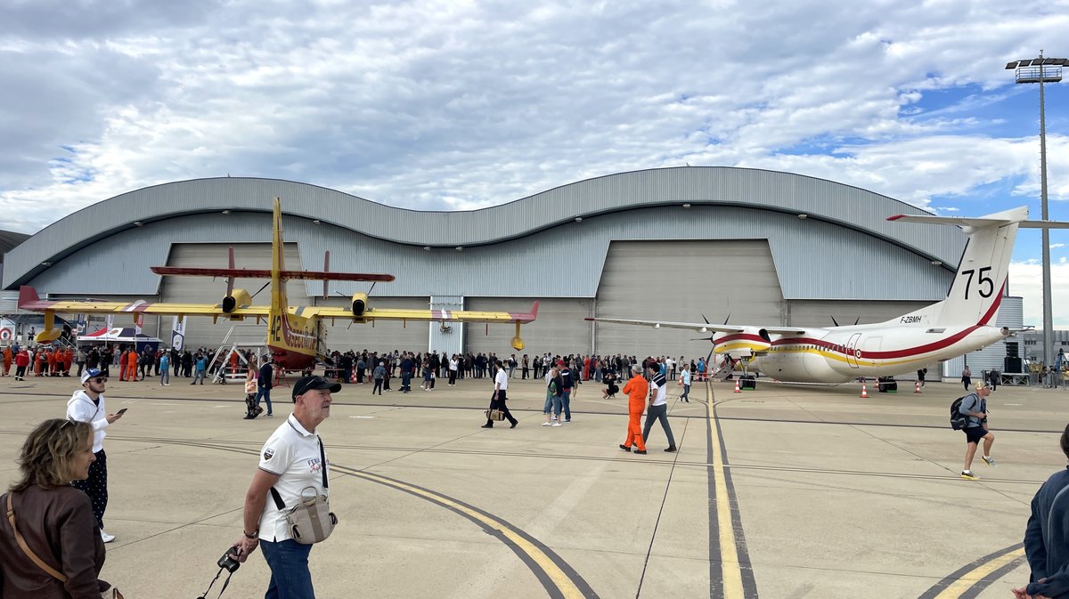 La journée portes ouvertes à la Base de Sécurité Civile de Nîmes-Garons (Photo Anthony Maurin)