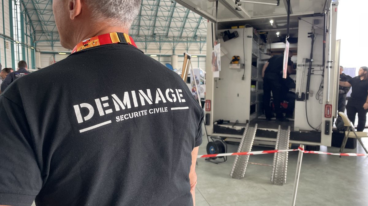 La journée portes ouvertes à la Base de Sécurité Civile de Nîmes-Garons (Photo Anthony Maurin)