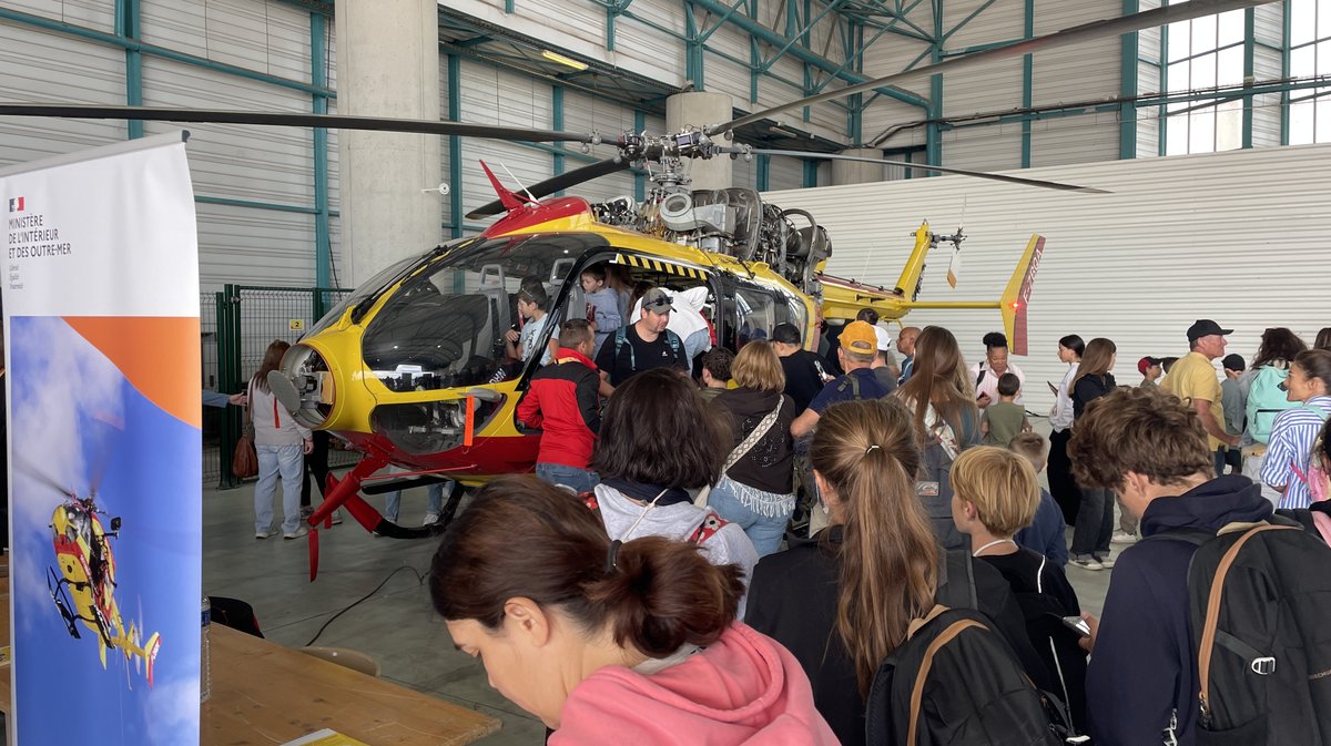 La journée portes ouvertes à la Base de Sécurité Civile de Nîmes-Garons (Photo Anthony Maurin)