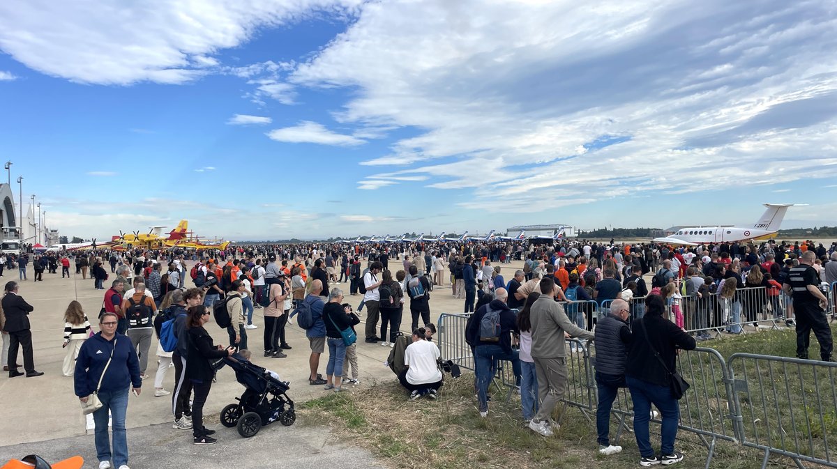 La journée portes ouvertes à la Base de Sécurité Civile de Nîmes-Garons (Photo Anthony Maurin)